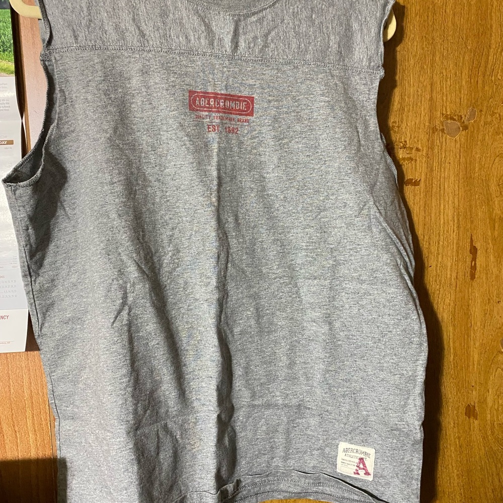 Abercrombie & Fitch Gray Athletic Top